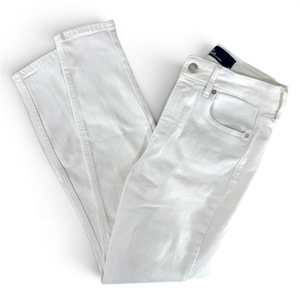 Gap Denim White High Rise Universal Legging‎ Jeans Womens 4/27R Stretch Skinny